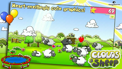 Clouds & Sheep Premium - веселые овечки