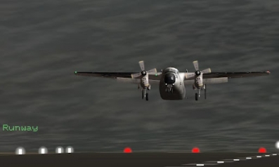 F18 Carrier Landing